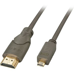 Kabel HDMI naar Micro HDMI LINDY 41353 2 m Zwart