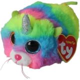 TY Teeny Tys Knuffel Kat Heather 10 cm