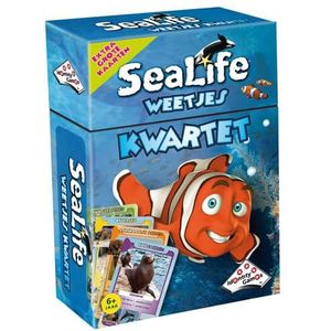 IdentityGames Sealife Weetjes Kwartet - Leerzame kaartspel voor 2-4 spelers vanaf 6 jaar