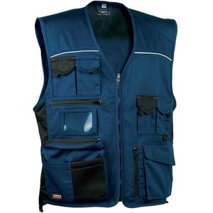 Vest Cofra Expert Zwart Marineblauw Maat 48