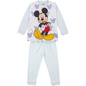 Pyjama Kinderen Mickey Mouse Licht Blauw Maat 18 maanden
