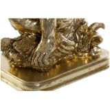 Decoratieve figuren DKD Home Decor 16,5 x 10,6 x 22,5 cm Gouden Hars Koloniaal Blad van een plant