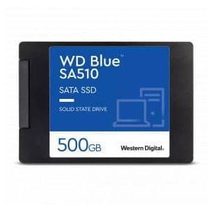 Western Digital WDS500G3B0A BLUE SSD, 500GB, 2.5", SATA3, 3D, 560/ 510 MB/s, 95000 / 84000 IOPS