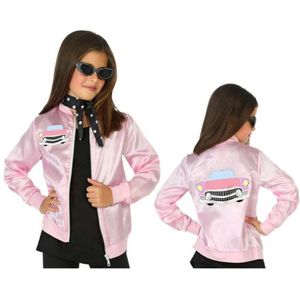 Kostuums voor Kinderen Grease Roze (1 Pc) Maat 10-12 Jaar