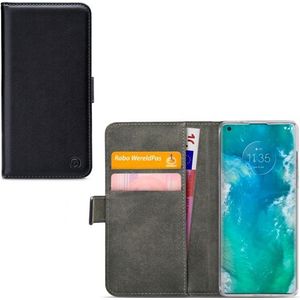 Mobilize Classic Gelly Wallet Book Case Motorola Edge+ Black