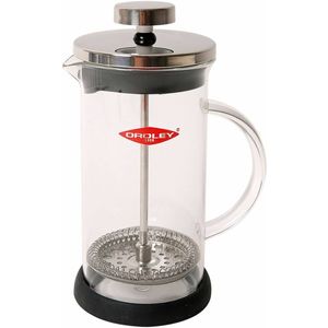 Koffiepot met Zuiger Oroley Spezia 6 Kopjes Borosilicaatglas Roestvrij staal 18/10 600 ml