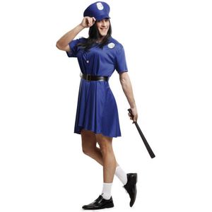Kostuums voor Volwassenen My Other Me Politie 4 Onderdelen M/L