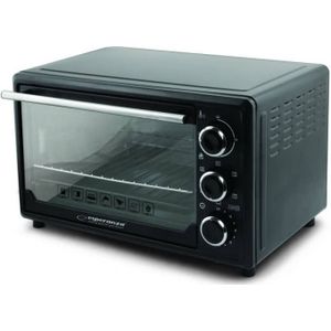 Esperanza EKO006 Mini-oven met convectie en spit 25 l 1600W Zwart
