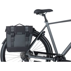 Dubbele fietstas Basil Tour Waterproof MIK 28 liter 34 x 14 x 34 cm - zwart