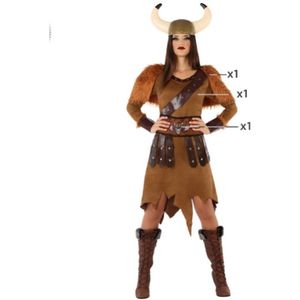 Kostuum Viking Vrouw Maat XXL