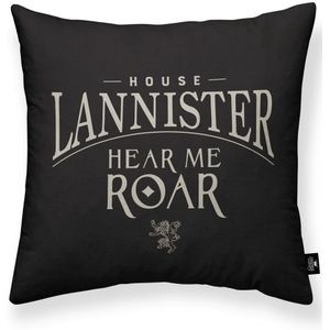 Kussenhoes Game of Thrones Lannister A Zwart 45 x 45 cm