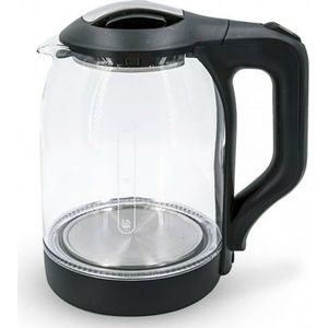 Waterkoker COMELEC 1,8 L 1500W Zwart Wit Roestvrij staal 1500 W 2200 W