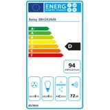 Conventionele Afzuigkap Balay 3BH263MX 60 cm 350 m3/h 72 dB 146W Zilverkleurig Staal