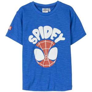 T-Shirt met Korte Mouwen voor kinderen Spidey Blauw Maat 2 Jaar