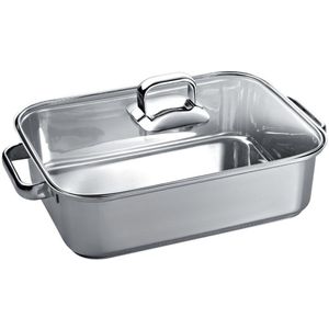 Bosch HEZ390011 Roestvrijstalen braadpan