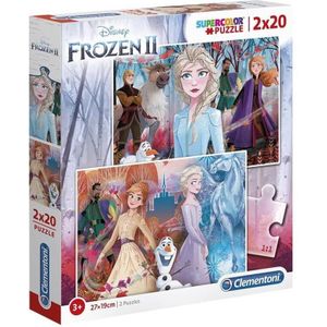 Clementoni Disney Frozen 2 Puzzel (2x20 Stukjes)