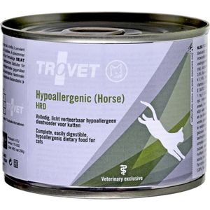 TROVET Hypoallergenic HRD with horse - nat kattenvoer - 200g