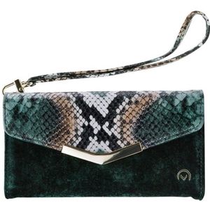 Mobilize 2in1 Gelly Velvet Clutch for Apple iPhone X/Xs Green Snake