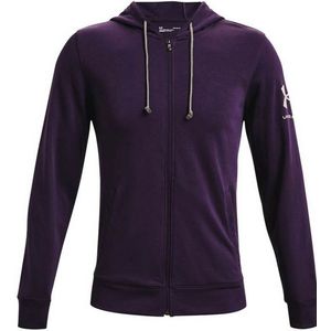 Heren Sportjas Under Armour Rival Terry Magenta Maat L