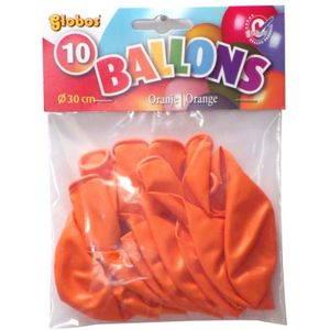 Globos Ballonnen 10 Stuks Oranje