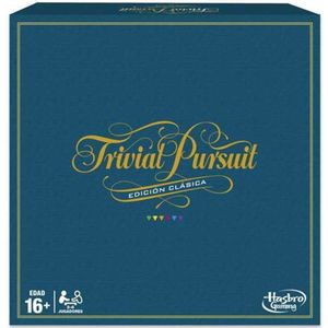 Hasbro Trivial Pursuit Classic - Bordspel voor kinderen vanaf 16 jaar - Spaanse editie - 400 speelkaarten