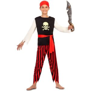 Kostuums voor Kinderen My Other Me Piraat (4 Onderdelen) Maat 10-12 Jaar