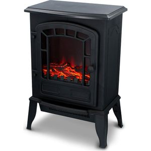 Decoratieve elektrische wandhaard Classic Fire Torino Zwart 2000 W