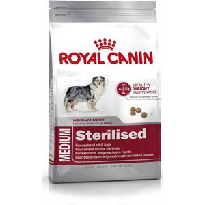 Voer Royal Canin Medium Sterilised Volwassen Maïs Vogels 3 Kg 3,5 g