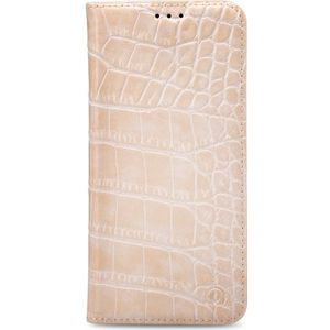 Mobilize Premium Gelly Book Case Huawei P8 Lite 2017/P9 Lite 2017 Alligator Coral Pink