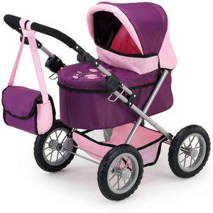 Bayer - Poppenwagen Trendy - Roze en Paars (13057AA)