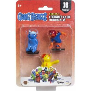 Actiefiguren Lansay Gang Beasts Lot #2 4,5 cm 3 Onderdelen