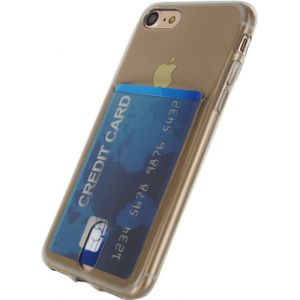 Xccess TPU Card Case Apple iPhone 7/8/SE (2020/2022) Transparent Grey