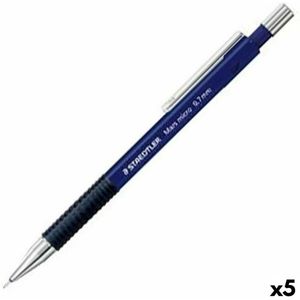 Vulpotlood Staedtler Mars Micro Blauw 0,7 mm (5 Stuks)