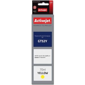 Activejet AH-GT52Y inkt (vervanging HP GT52Y M0H56AE; Supreme; 70 ml; geel)