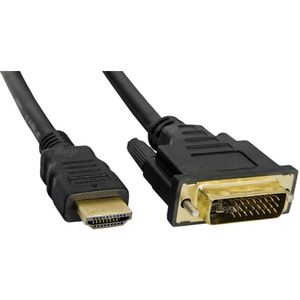 Kabel HDMI naar DVI Akyga AK-AV-11 Zwart 1,8 m