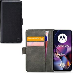 Mobilize Classic Gelly Wallet Book Case Motorola Moto G54 Black