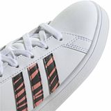 Sportschoenen voor Kinderen Adidas Grand Court Print Wit Schoenmaat 39 1/3