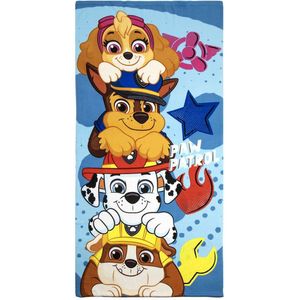 Strandhanddoek The Paw Patrol Blauw 70 x 140 cm