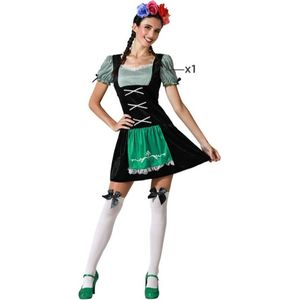 Kostuums voor Volwassenen Duits Kamermeisje Zwart Maat XXL