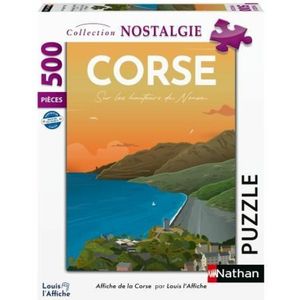 Puzzel Nathan Affiche de la Corse