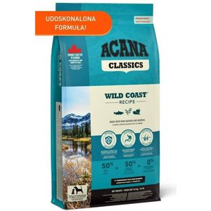 Voer Acana Classics Wild Coast Volwassen Zalm Vis 14,5 kg