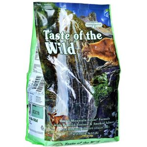Kattenvoer Taste Of The Wild Rocky Mountain Kip Zalm Kalfsvlees Rendier 2 Kg