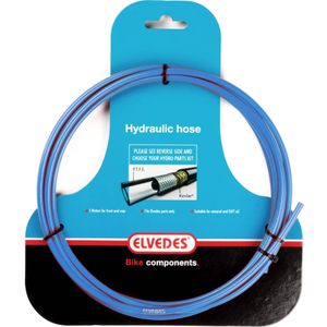 Hydraulische leiding Elvedes met PTFE voering en kevlar protectie - blauw (3 meter op kaart)