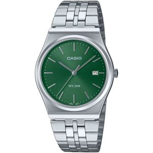 Horloge Heren Casio Groen Zilverkleurig (Ø 35 mm)