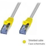 ADJ KABNET310-00059 310-00059 CAT6e Networking Cable, S/FTP, RJ-45, 1 m, Grey, Blister