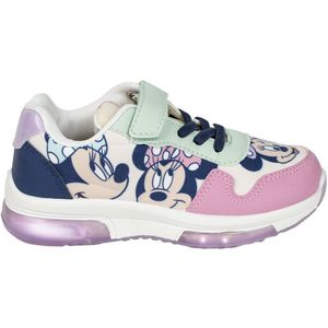 Sportschoenen met LED Minnie Mouse Roze Schoenmaat 30