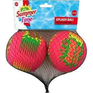 Summertime Splash Ballen 8.5 cm 2 Stuks