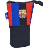 Potloodetui F.C. Barcelona Kastanjebruin Marineblauw (8 x 19 x 6 cm)