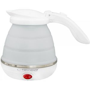 Waterkoker Esperanza EKK023  Wit Roestvrij staal Plastic 750 W 0,5 L