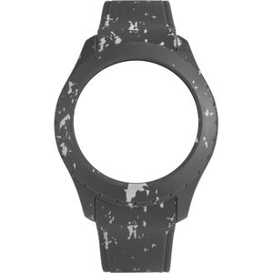 Verwisselbare Behuizing voor Horloge Unisex Watx & Colors COWA3735 Zwart